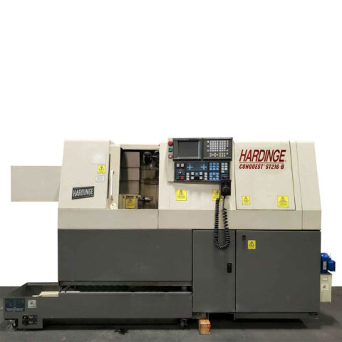 Hardinge Conquest ST-216-B Twin Spindle CNC Lathe