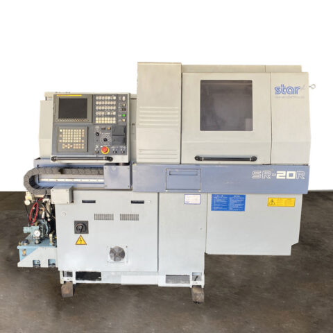 Star SR-20R CNC Swiss Screw Type Automatic Lathe Turning