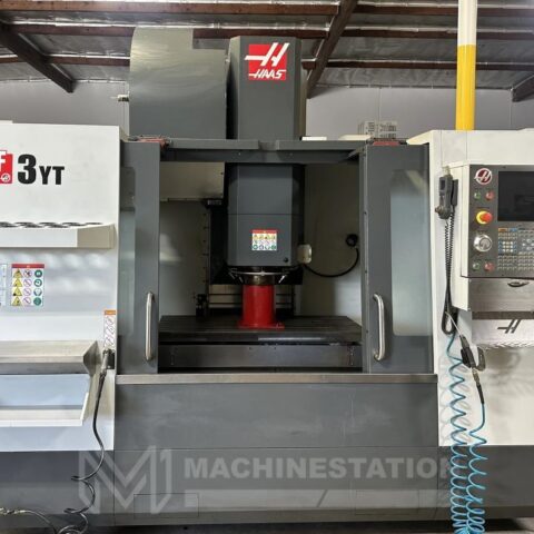 Haas VF-3YT/50 CNC Vertical Machining Center - 2017
