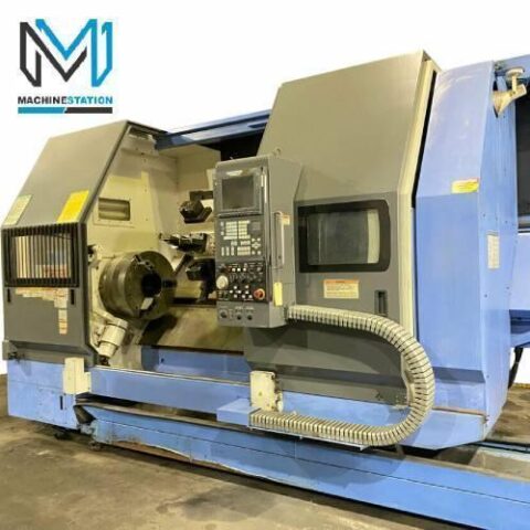Mazak Slant Turn 50N CNC Turning Center 22" Chuck 7.2" Big Bore Lathe